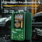 Intelligent Colorful Screen PV Multimeter Infrared Thermometer, V30 (Green)