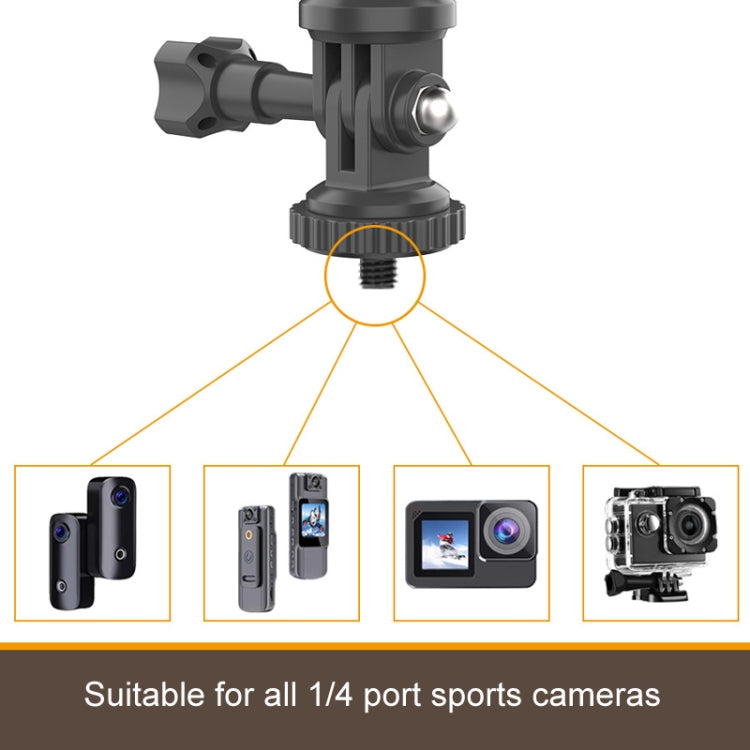 Car Sun Visor Bracket Panoramic Sports Camera Vehicle Mount Base, Camera Mount