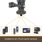 Car Sun Visor Bracket Panoramic Sports Camera Vehicle Mount Base, Camera Mount