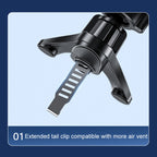Car Air Conditioner Vent Folding Screen Cell Phone Tablet Universal Bracket