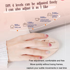 Inphic M8P 2.4G Wireless Mouse USB Mute Charging Girls Office Portable Ergonomic Mouse With Power Display