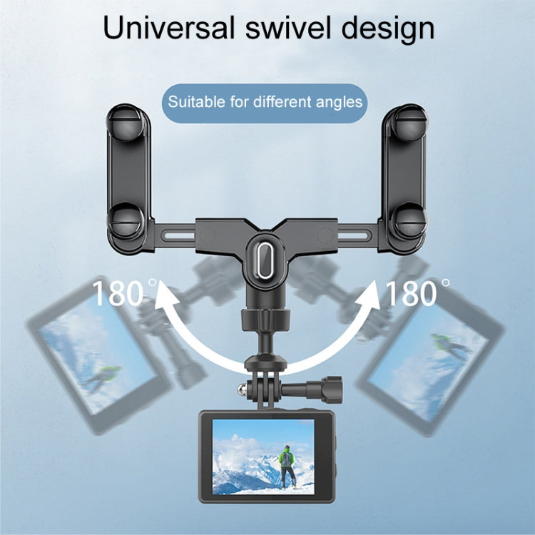 Vehicle Rearview Mirror Bracket Panoramic Sports Camera Car Mount Base Accessory, Sports Camera Bracket