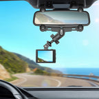 Vehicle Rearview Mirror Bracket Panoramic Sports Camera Car Mount Base Accessory, Sports Camera Bracket