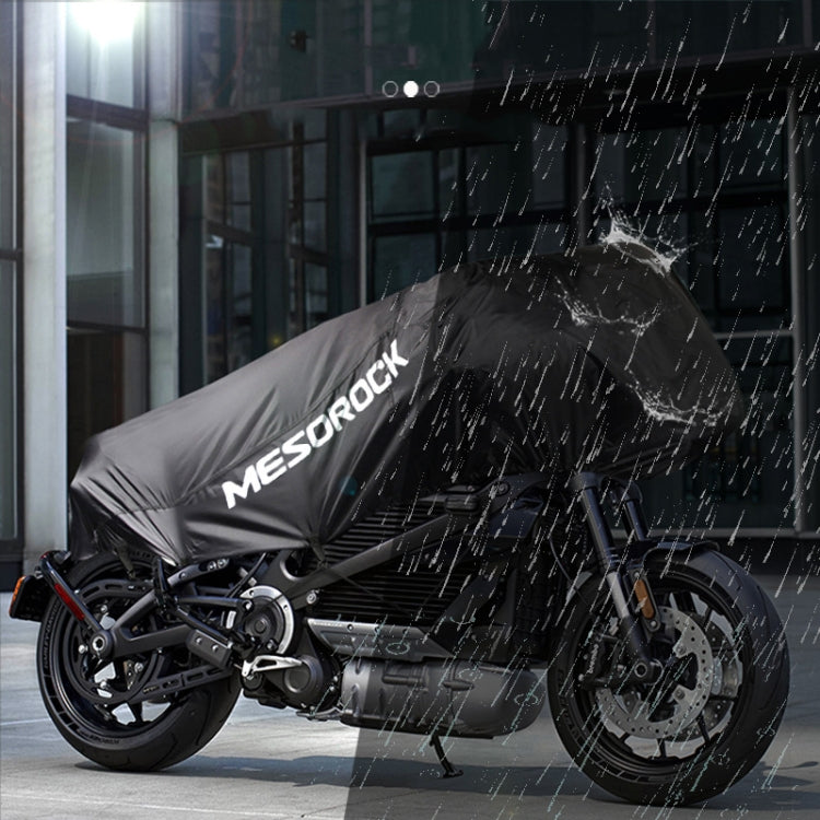 MESOROCK Motorcycle Light Durable Dustproof Rainproof Half Cover, M, L