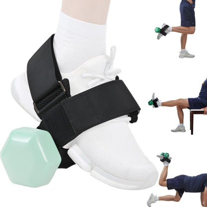 Adjustable Strength Training Weightlifting Straps Ankle Dumbbell Bands