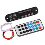 12V Car MP3 Bluetooth 5.0 Audio Receiver Module FM Radio Motherboard Audio Lossless Decoder Board, Lossless Decoder Board