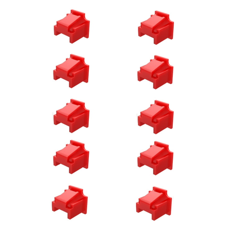 10pcs /Set RJ45 Network Port Dust Plug Router Network Cable Protection Cover