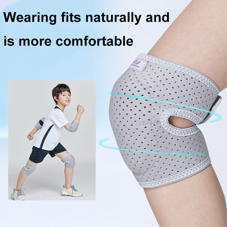 Nailekesi Kids Outdoor Sports Equipment Anti-fall Protective Gear, Gray Purple 4 In 1, Black 4 In 1, Pink 4 In 1, Gray Purple 6 In 1, Black 6 In 1, Pink 6 In 1, Gray Purple Knee Pads, Black Knee Pads, Pink Knee Pads