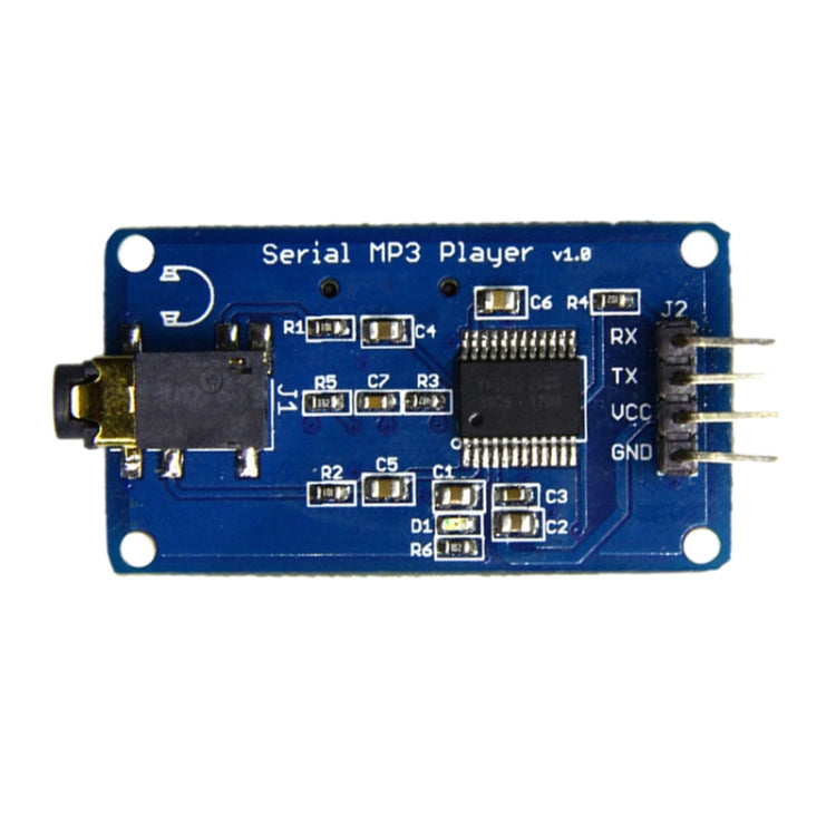YX5300 MP3 Player Module Voice Player Serial Control Music Module With TF Card Slot, YX5300