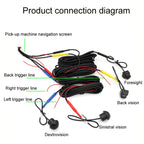 3D AHD1080P Switch 720P 360 Degree Panoramic Camera Imaging System Vehicle Camera