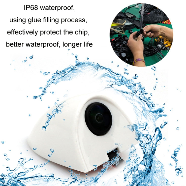 Punch-Free Car Imaging Side View Blind Spot Car Universal Night Vision Camera, AHD1080P Black, AHD1080P Silver, AHD1080P White, CVBS Black, CVBS Silver, CVBS White