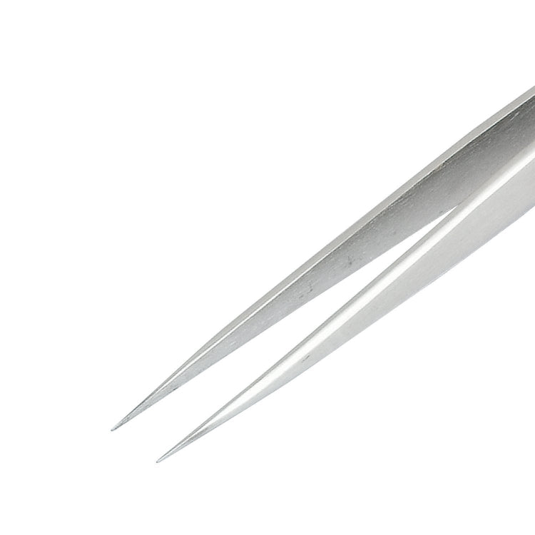ProsKit 1PK-105T Stainless Steel Anti-magnetic Tweezer Precision Straight Pointed Pincette 140mm