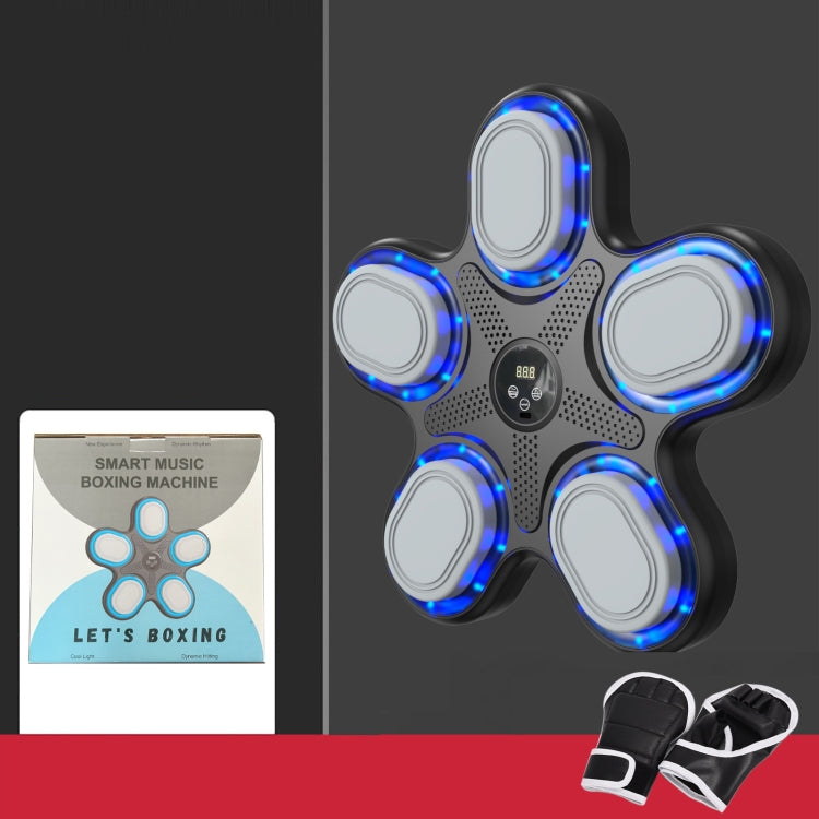 Smart Bluetooth Music Boxing Machine Reaction Training Equipment, With Half-finger Gloves, With Adult Gloves, With Children Gloves, With MMA Gloves
