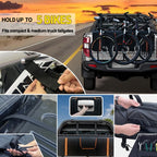 Pickup Truck Tailgate Bicycle Protection Cushion, 01 Black, 02 Mud Yellow, 02 Black
