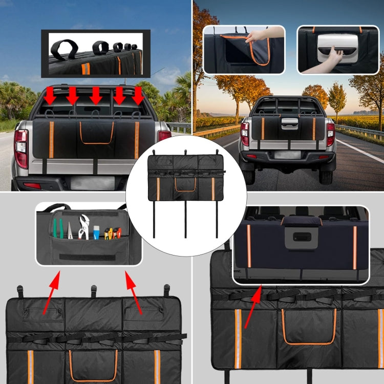 Pickup Truck Tailgate Bicycle Protection Cushion, 01 Black, 02 Mud Yellow, 02 Black