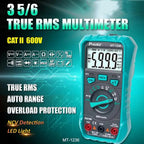 ProsKit MT-1236-C 3-5/6 True-RMS Digital Multimeter For ACA, ACV, DCA, DCV, Frequency, Cycle Duty, Diode Test, MT-1236-C