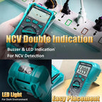 ProsKit MT-1236-C 3-5/6 True-RMS Digital Multimeter For ACA, ACV, DCA, DCV, Frequency, Cycle Duty, Diode Test, MT-1236-C