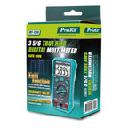 ProsKit MT-1236-C 3-5/6 True-RMS Digital Multimeter For ACA, ACV, DCA, DCV, Frequency, Cycle Duty, Diode Test, MT-1236-C