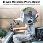 Bike Motorcycle Outdoor Riding Shockproof Cell Phone Navigation Bracket, DC2301A, MT2301