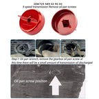 9-speed Oil Level Check Adjustment Gearbox Oil Change Tool