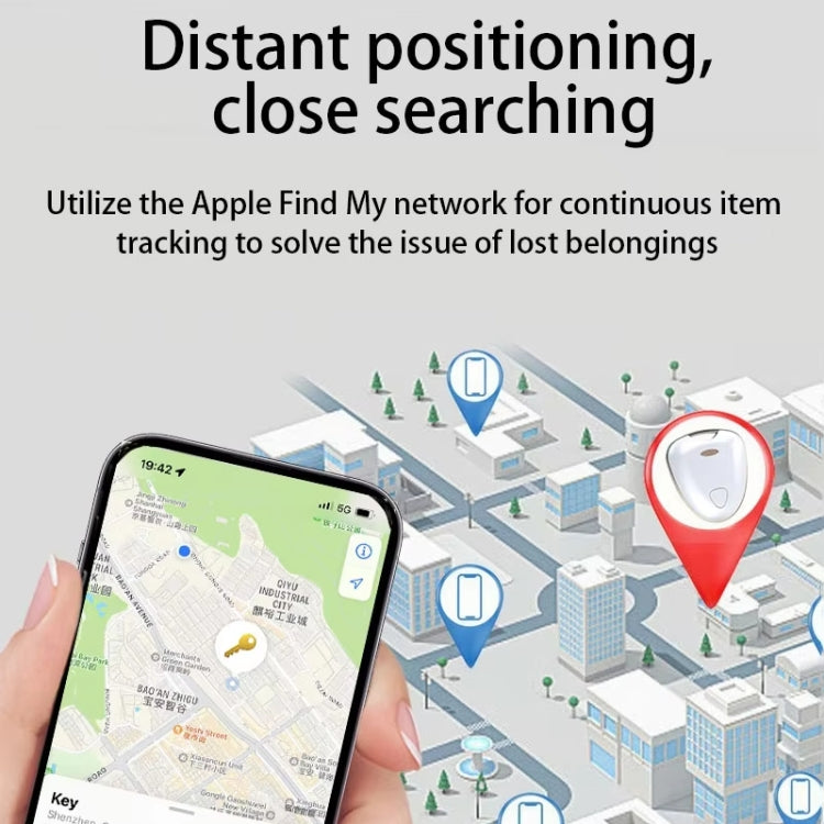 Smart Tracker Tag Anti-Lost Key Finder Works With Find My App
