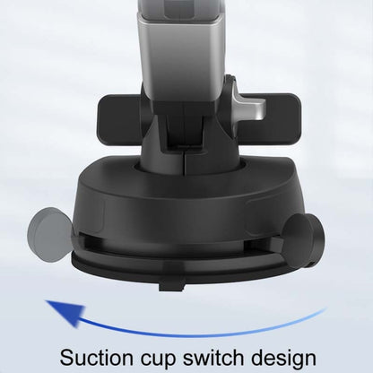 Car Suction Cup Multi-function Cell Phone Navigation Mount, With Hose, With Triangle Air Vent, With Flat Clip