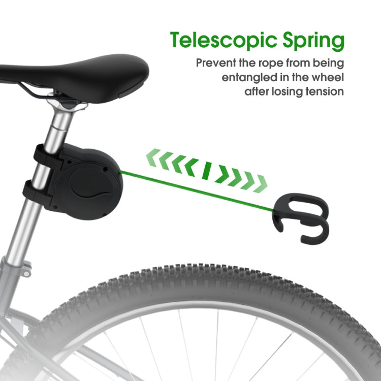 Parent-child Bicycle Trailer Device Towing Rope, 12x12x7.5cm