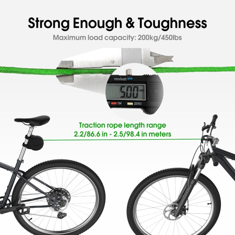 Parent-child Bicycle Trailer Device Towing Rope, 12x12x7.5cm