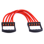 5 Resistance Tubes Chest Expander Pectoral Exercise Puller Arm Strength Trainer Detachable Pull Rope Fitness Equipment