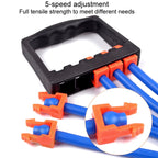 5 Resistance Tubes Chest Expander Pectoral Exercise Puller Arm Strength Trainer Detachable Pull Rope Fitness Equipment
