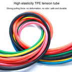 5 Resistance Tubes Chest Expander Pectoral Exercise Puller Arm Strength Trainer Detachable Pull Rope Fitness Equipment