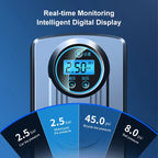 Car Portable Mini Digital Display High Power Multifunctional Inflatable Pump, Wireless, Wired