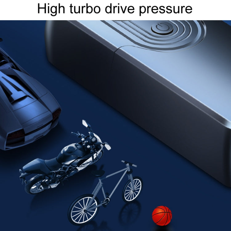 Car Portable Mini Digital Display High Power Multifunctional Inflatable Pump, Wireless, Wired