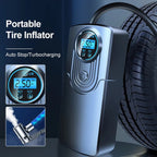 Car Portable Mini Digital Display High Power Multifunctional Inflatable Pump, Wireless, Wired