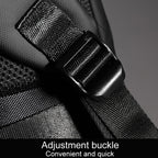 SKV B20453 Men Business Casual Multifunctional Double Shoulder Bag Large Capacity Laptop Backpack