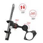 GUB PLUS21 Bicycle Mobile Phone Holder Motorcycle 360 Degree Rotating Mount, PLUS21
