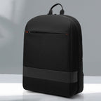 SKV B22016 Men Business Casual Double Shoulder Bag Outdoor Travel Laptop Backpack