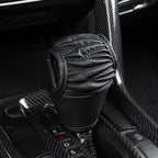 Car Universal Leather Gear Sleeve Breathable Gearshift Cover, T Type Black, T Type Red With Black Line, T Type Yellow, Manual Gear Black, Manual Gear Red With Black Line, Manual Gear Yellow, Automatic Gear Black, Automatic Gear Red With Black Line     ...