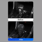 Car Universal Leather Gear Sleeve Breathable Gearshift Cover, T Type Black, T Type Red With Black Line, T Type Yellow, Manual Gear Black, Manual Gear Red With Black Line, Manual Gear Yellow, Automatic Gear Black, Automatic Gear Red With Black Line     ...