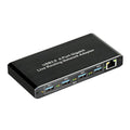 USB3.0 4-Ports Gigabit Network Adapter Plug and Play Router, 4-Ports
