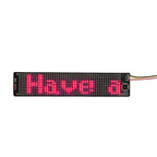 155 X 32mm Hat Backpack Vest Bluetooth LED Flexible Multi-Language Advertising Display Screen