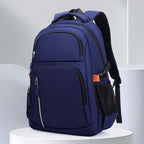 SKV B23344 Men Large Capacity Business Laptop Backpack Outdoor Traveling Double Shoulder Bag, B23344