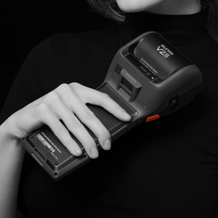SUNMI V2s PLUS Handheld Cash Register With 80mm Printer Intelligent Mobile Terminal, 2+16G Standard, 3+32G Scanner