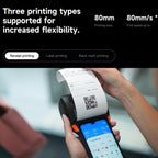 SUNMI V2s PLUS Handheld Cash Register With 80mm Printer Intelligent Mobile Terminal, 2+16G Standard, 3+32G Scanner