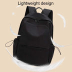 SKV B1530 Large Capacity Student School Bag Casual Double Shoulder Laptop Backpack