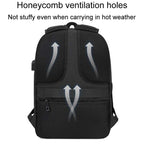 SKV B21071 Large Capacity Student School Bags Leisure Traveling Double Shoulder Laptop Backpack