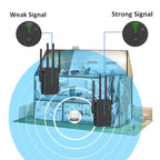 Urant U10 300Mbps 2.4G Wireless Repeater WiFi Signal Amplifier With 4 Antennas, US Plug Black, US Plug White, EU Plug Black, EU Plug White, UK Plug Black, UK Plug White
