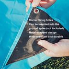 AOTU AT6238 153x143cm Ultra-thin Pocket Moisture Resistant Beach Mat Foldable Portable Picnic Mat