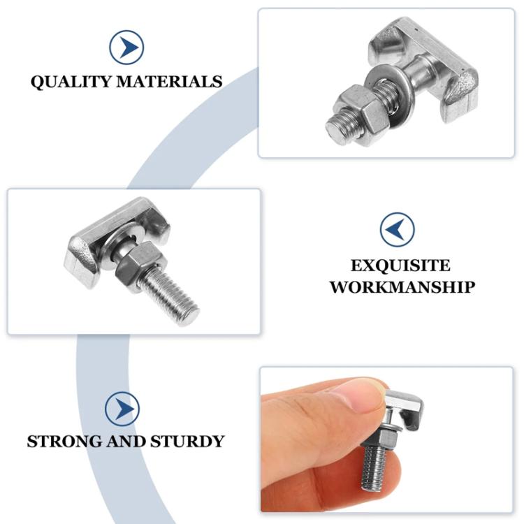 For Cadillac / Chevrolet / GMC / Saturn Car 304 Stainless Steel T-Bolt, 2pcs / Set