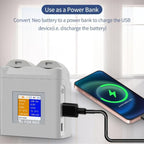 For DJI Neo Drone YX Color Screen Battery Charger Charge 2 Batteries, 2-Channel Color Screen